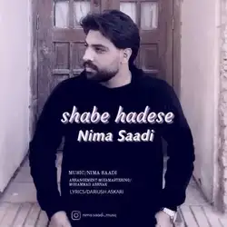 نیما سعدی شب حادثه